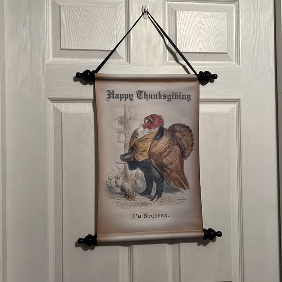 Master Snood I'm Stuffed Thanksgiving Scroll from Victorian Trading Co. - Picture 3 of 14